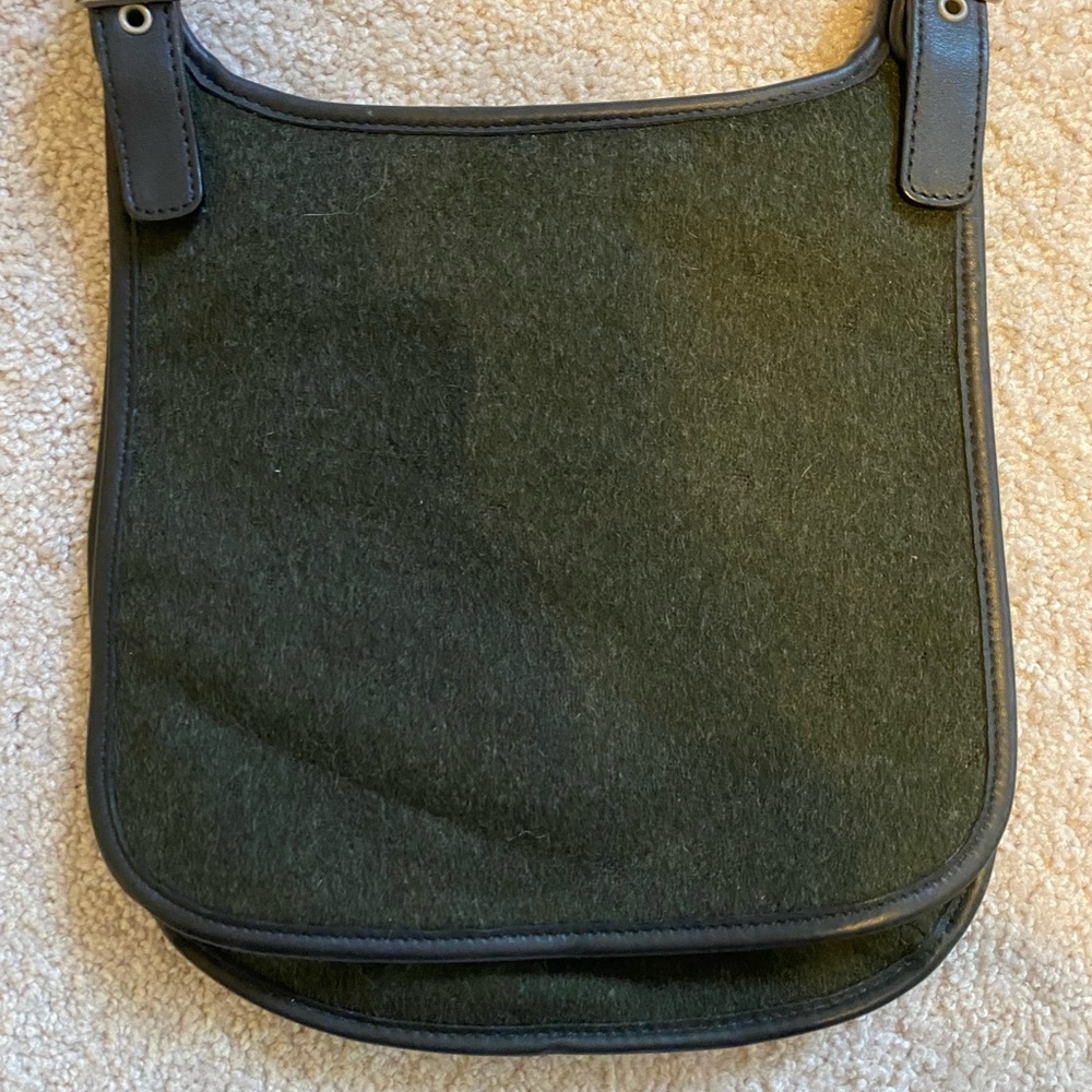 Vintage Green Coach Bag